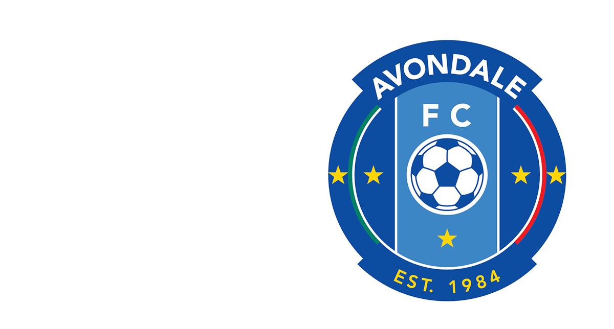 Logos of Avondale FC and LV together, highlighting collaboration and identity.